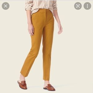 J Crew Remi Pants in Golden Brandy